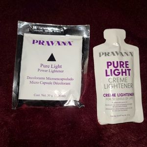 Pravana bleach and developer